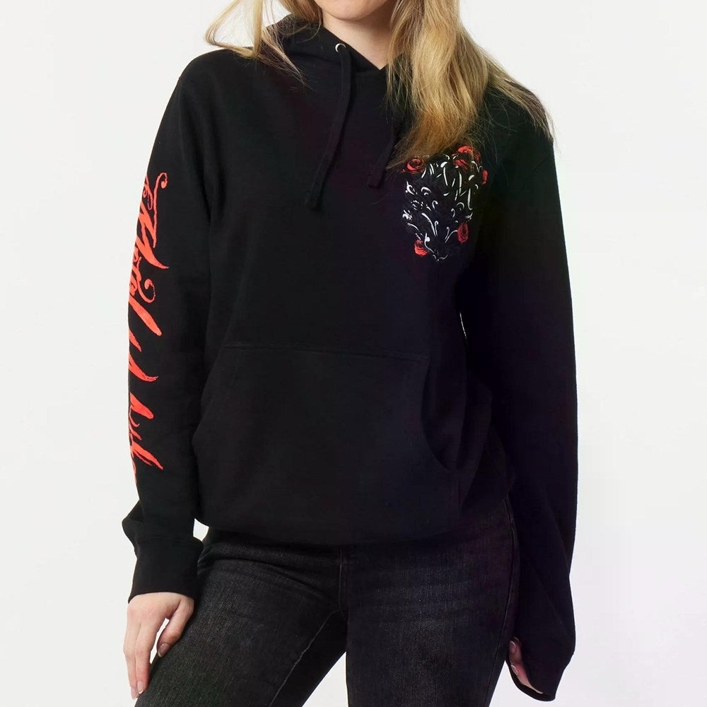 Wicked Games Womens Pullover Heavy Hoody